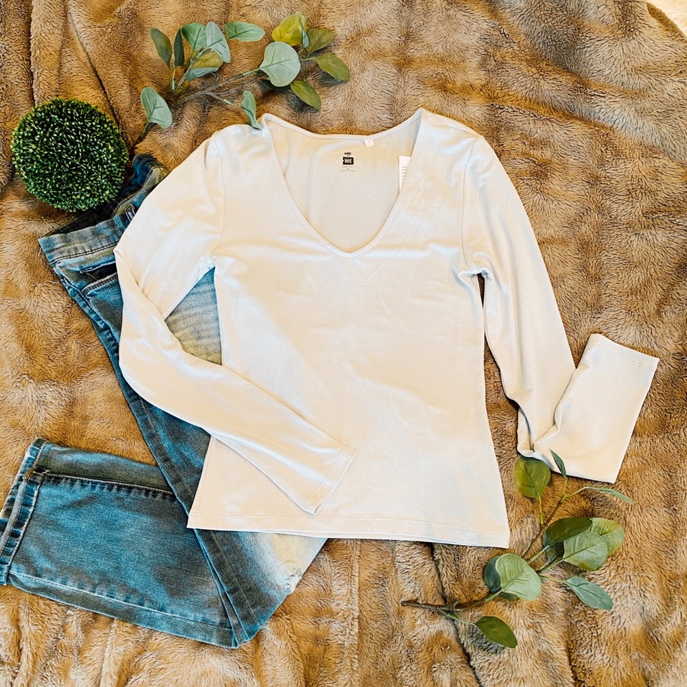 PacSun ‘Me to We’ Baby Blue Long Sleeve Shirt